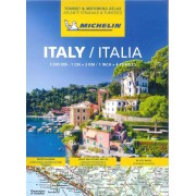 Italien Vägatlas Michelin 2025